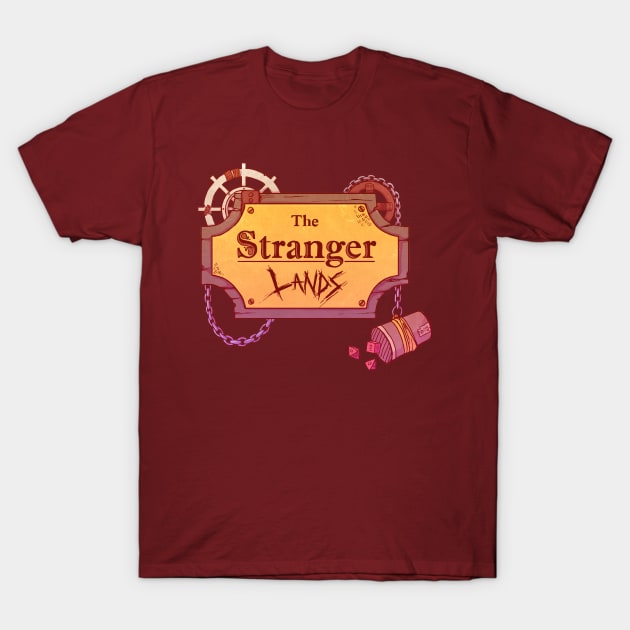 Stranger Lands Logo T-Shirt by Sharpe Dresser